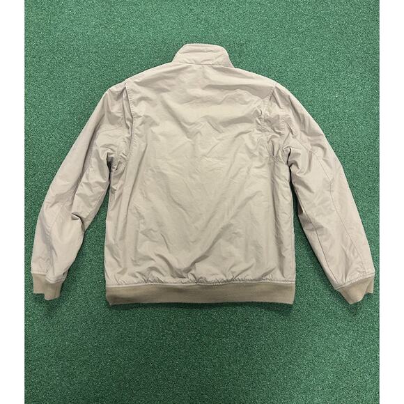 Outdoor Life Jacket Mens Medium Khaki Full Zip Pockets Size M Bomber Jacket - Picture 4 of 4